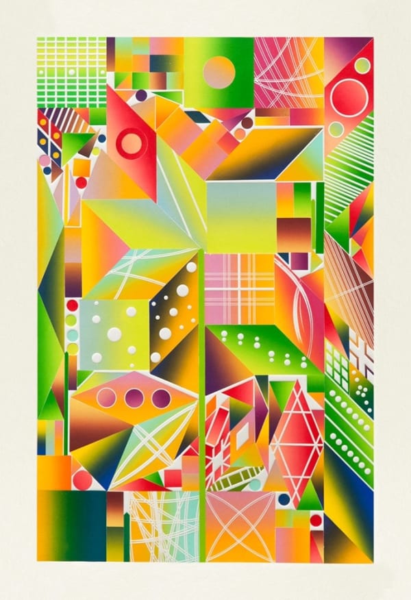 Polly Apfelbaum, Atomic Mystic Cosmic 2, 2017