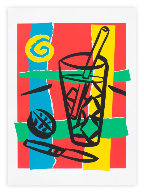 Tom Slaughter Iced Tea Screenprint Edition Print