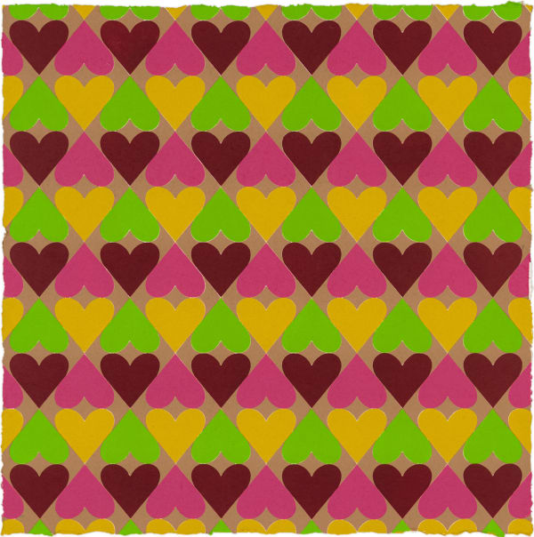 Polly Apfelbaum, There Are Many Hearts (Baby Heart) 13, 2020