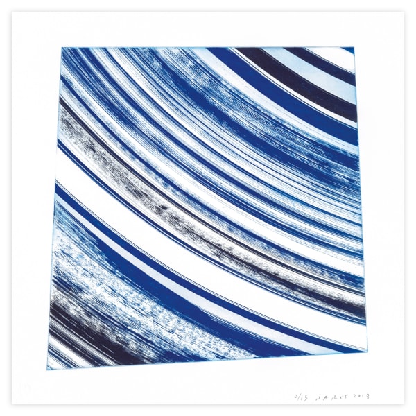 James Jamie Nares High Speed Cone Graphs 1, 15º Print Edition