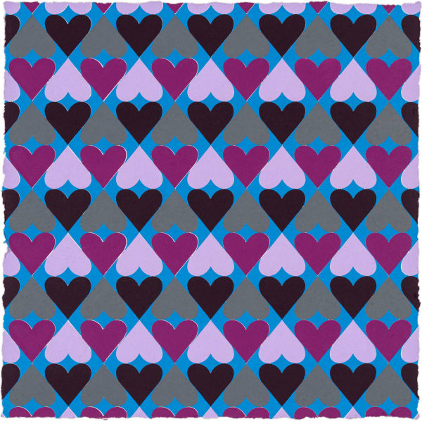 Polly Apfelbaum, There Are Many Hearts (Baby Heart) 10, 2020