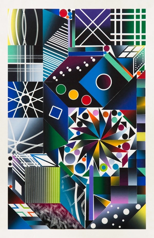 Polly Apfelbaum, Atomic Mystic Aura 18, 2017