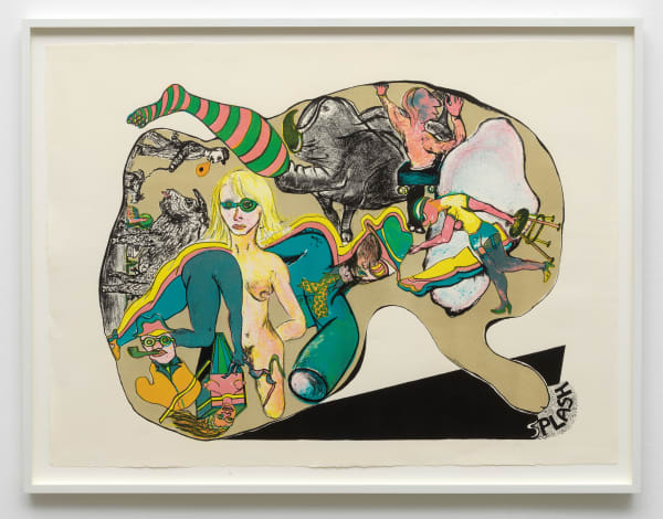 Jacqueline de Jong, Splash, 1970