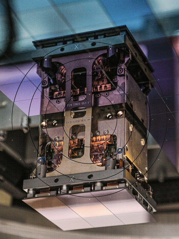 Lennart Lahuis, Dial II (Rubin Observatory LSST camera, detail #1), 2021