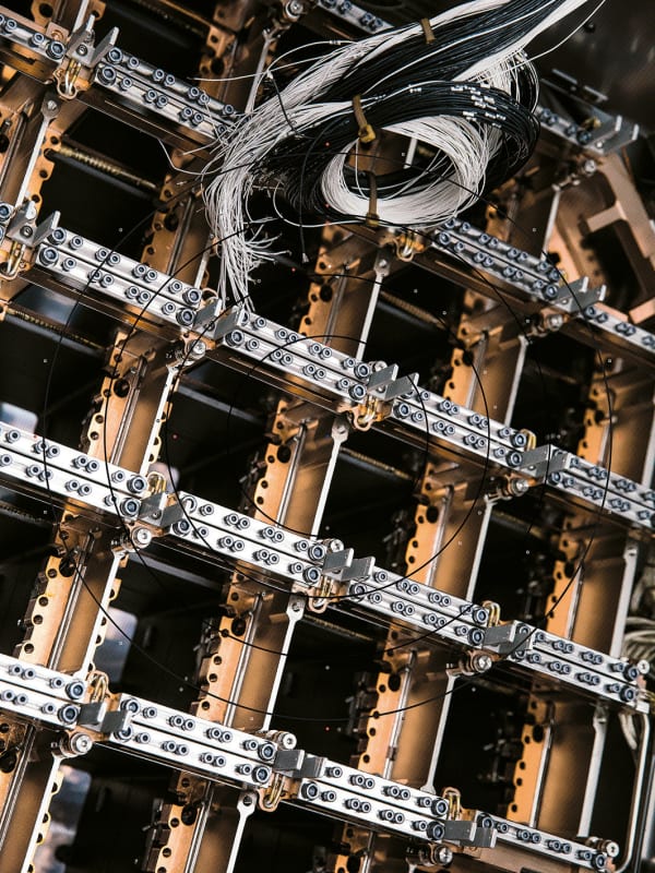 Lennart Lahuis, Dial III (Rubin Observatory LSST camera, detail #2), 2021
