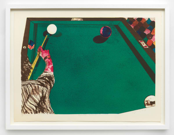 Jacqueline de Jong, Bande avant (Billiards series), 1977