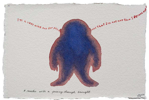 Nedko Solakov, Stories in Colour (87), 2017