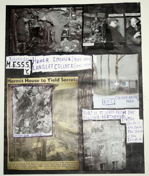Thomas Hirschhorn, Preparatory Drawings M.E.S.S.S.Y #05/11, 2023