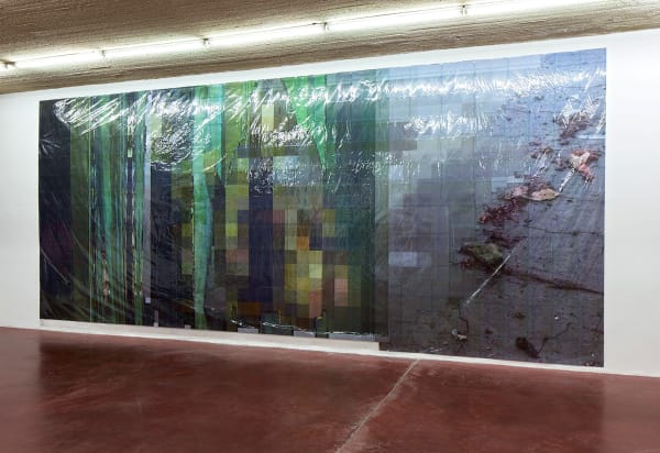 Thomas Hirschhorn, Pixel-Collage nº38, 2016