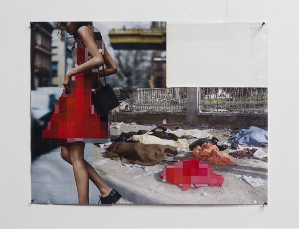 Thomas Hirschhorn, Pixel-Collage nº50, 2016