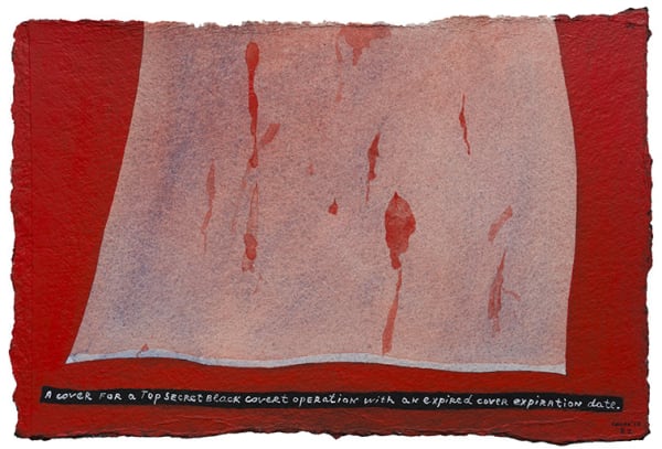 Nedko Solakov, Stories in Colour (81), 2017