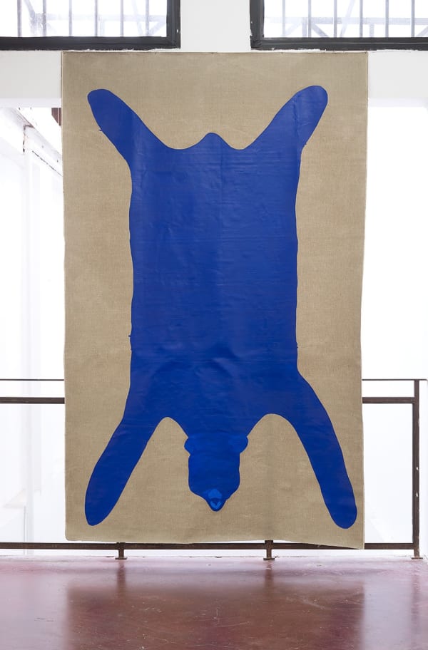 Elham Rokni, The Blue Bear, 2020