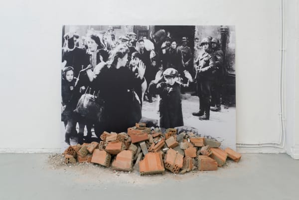 Gustav Metzger, Historic Photographs: No. 1: Liquidation of the Warsaw Ghetto, April 19-28 days, 1943, 1995-2020