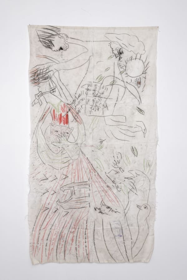 Aysha E Arar, Then the birds replaced their chirping with squawking, or how they could sing, and every minute a bird was killed for no reason! - ثم استبدلت العصافير تغريدها بنعيق أوكيف لها أن تغني وفي كل دقيقة يٌقتل عصفور بلا ذنب !, 2023