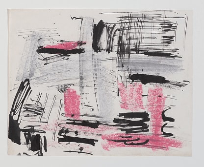 Gustav Metzger, Untitled #10, 1956-8