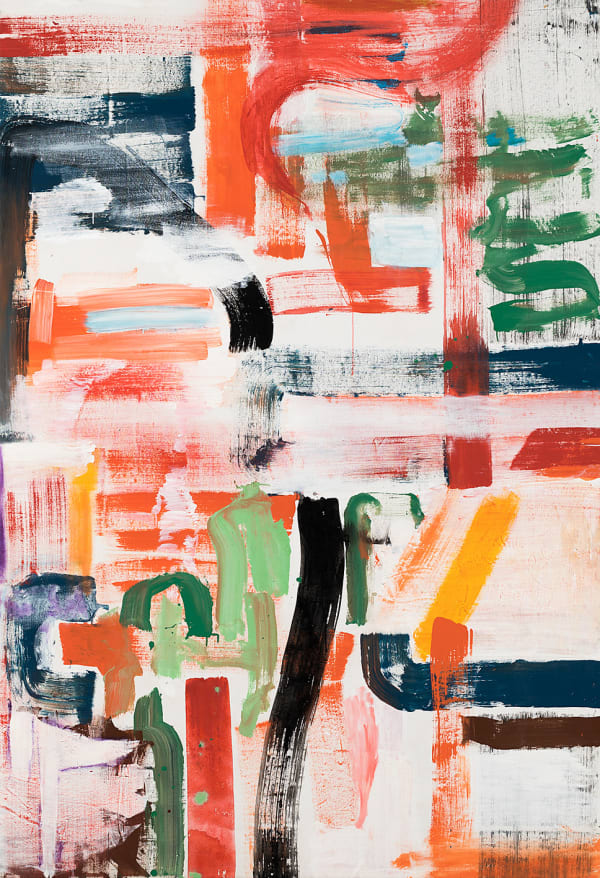 Yudith Levin, Third in the series (face/cat), 1989