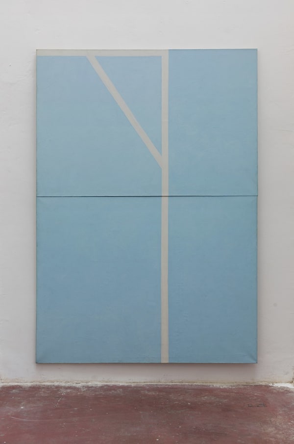 Michael Gross, Blue and white, 1977