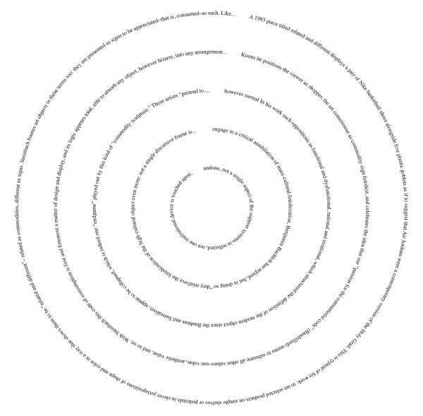 Haim Steinbach, target, 2022