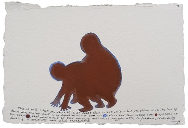 Nedko Solakov, Stories in Colour (78), 2017