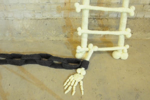 Gil Yefman, Ladder of Bones and a chain, 2010