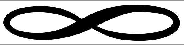 Haim Steinbach, infinity sign, 1994