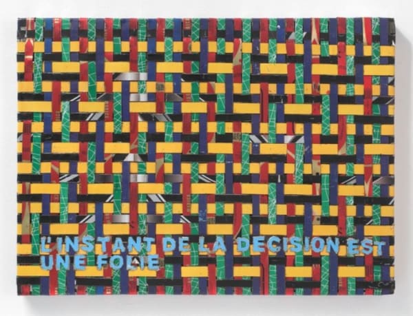 Adel Abdessemed, Cocorico painting, L’instant de la decision est une folie, 20172018