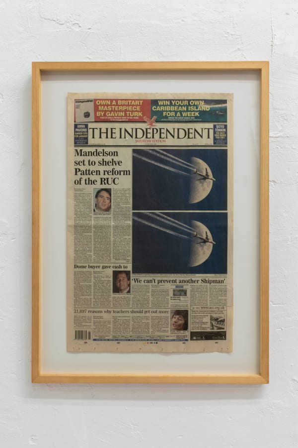 Pierre Bismuth, The Independent, 2000