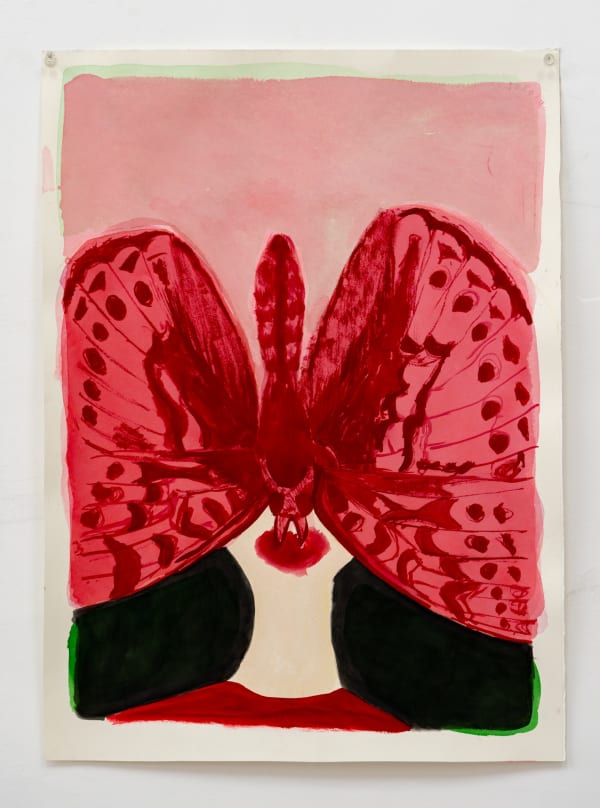Orna Bromberg, Girl and Butterfly, 2023