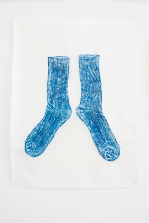 Jennifer Bornstein, 2 socks, 2016