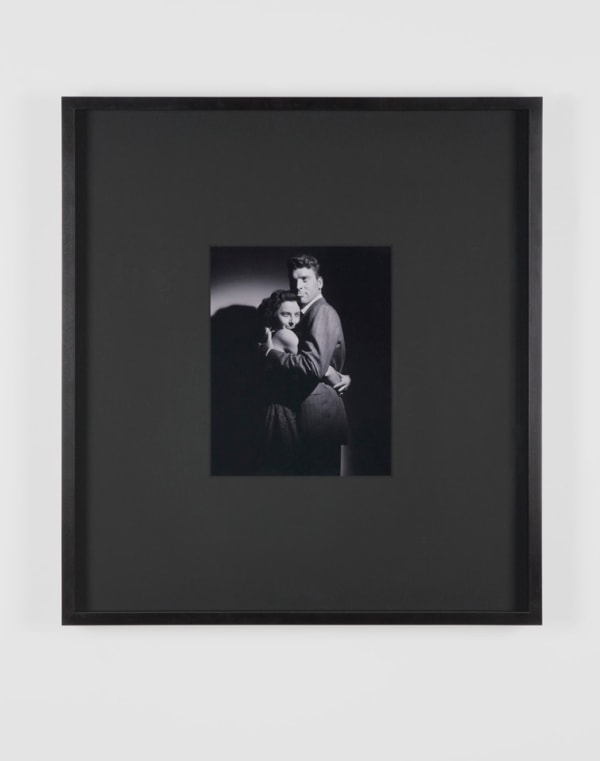 Douglas Gordon, Blind Burt Lancaster and Barbara Stanwyck (mirrored eyes), 2004