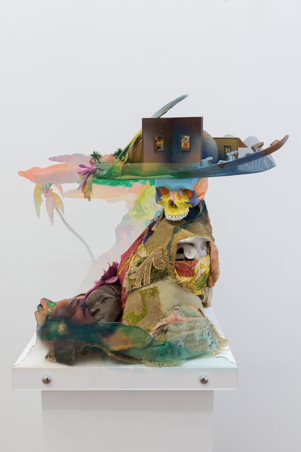 Simon Fujiwara, Syphilitic Comrades (Gauguin), 2020