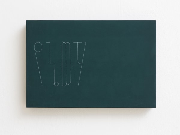 Florian Pumhösl, fidäl study (My water), 2016