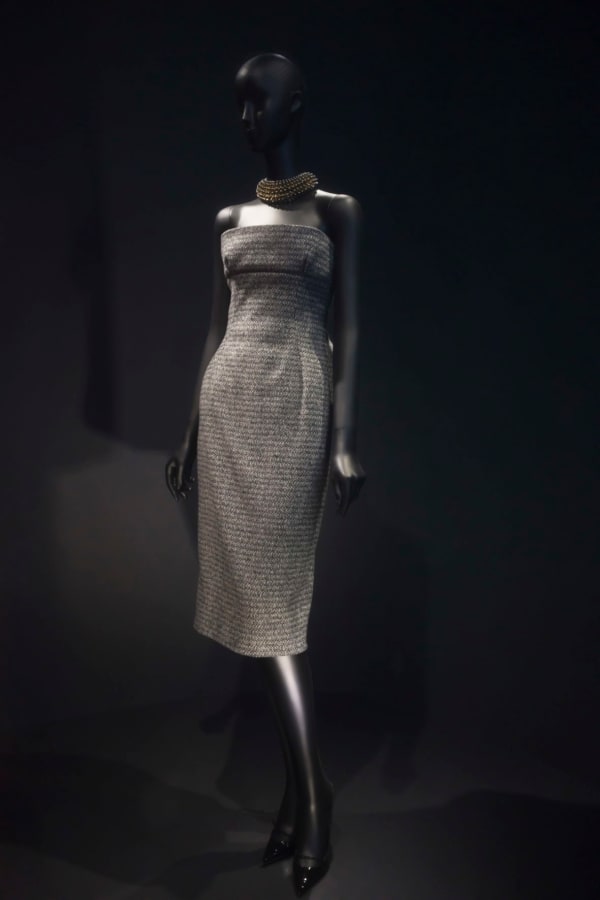 Yossi Breger, Black Figure with Dress (Christian Dior), Museum of Contemporary Art, Shanghai, 2013