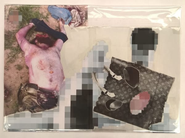 Thomas Hirschhorn, Pixel-Collage n°61, 2016