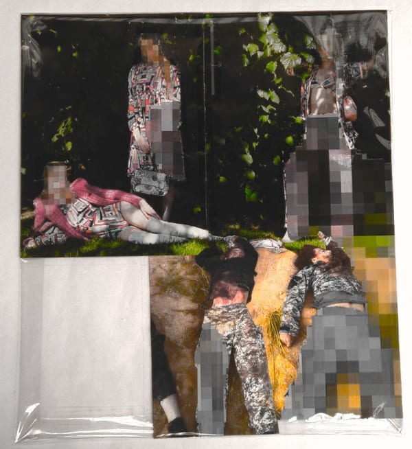 Thomas Hirschhorn, Pixel-Collage nº60, 2016