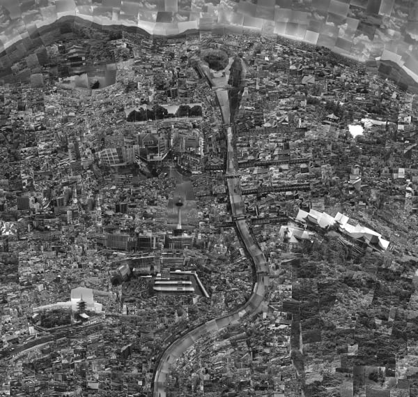西野壯平 Sohei Nishino, Diorama Map Kyoto, 2003