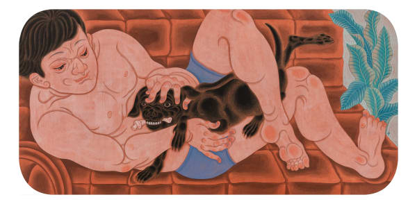 曾建穎 Tseng ChienYing, 悠閒 Couch chocolate, 2022