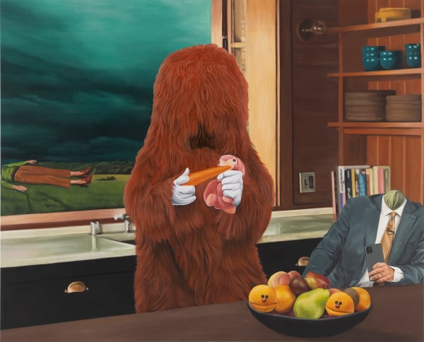 西祐佳里 Yukari Nishi, 無題場景：O Untitled Scene: O, 2023