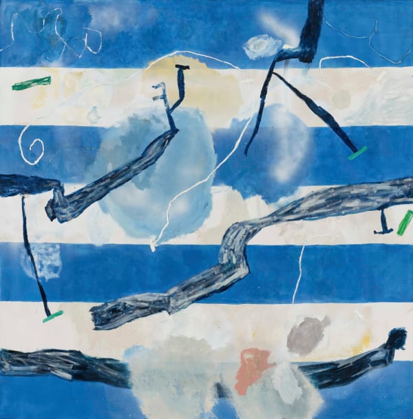 林亦軒 Lin YiHsuan, 晾在樹梢的一片片天空 Pieces of sky hanging on the treetops, 2021