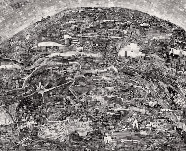 西野壯平 Sohei Nishino, Diorama Map Berlin, 2012