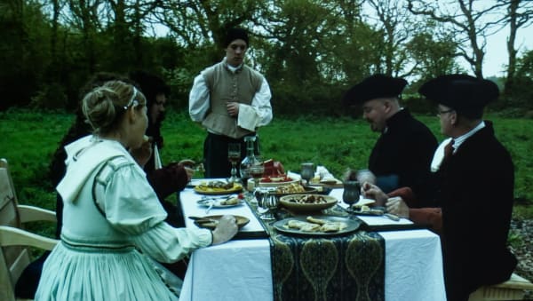 Eamon O'Kane, Re-enactment Hunt/Meal ( 5 min extract), 2009-2023