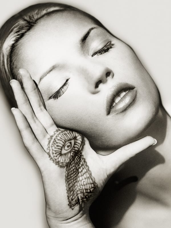 Albert Watson Sun & Henna, Marrakech, 1993