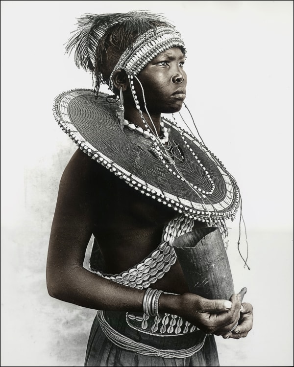 Jan C. Schlegel, Girl of the Pokot Tribe, Kenya, 2017