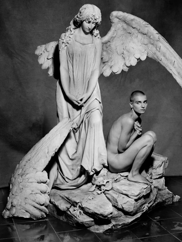 Albert Watson, Sinead O’Connor with Angel, New York City, 1992