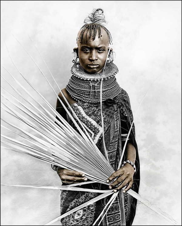 Jan C. Schlegel, Rendille Tribe Woman, Kenya, 2017