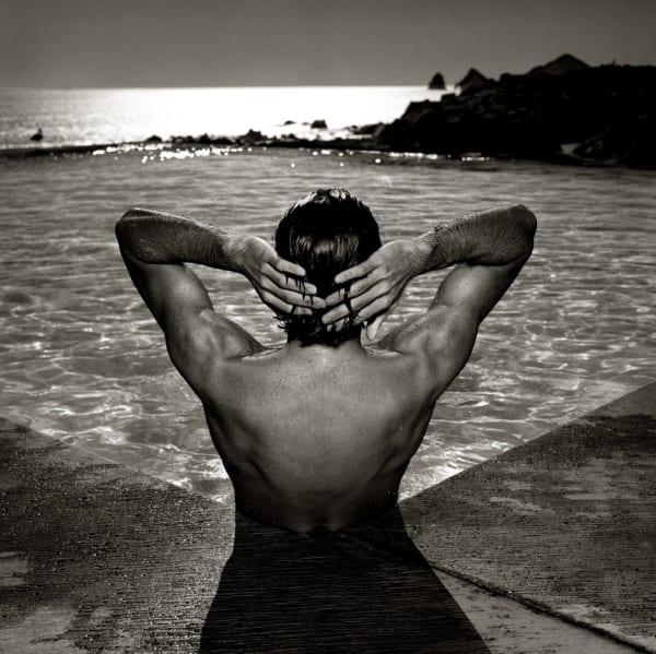 Albert Watson, Michael Castellano in Pool, Baja California, 1979