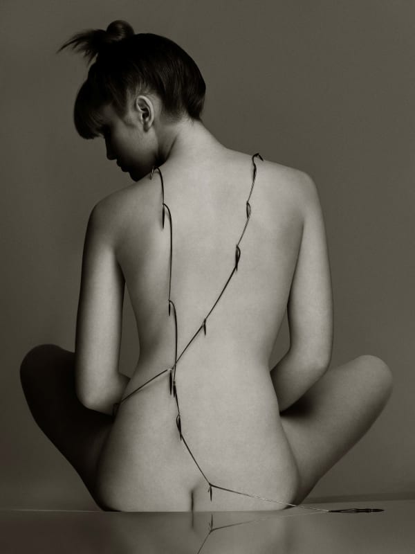 Albert Watson, Anna Whitworth with Necklace, NYC, 1982
