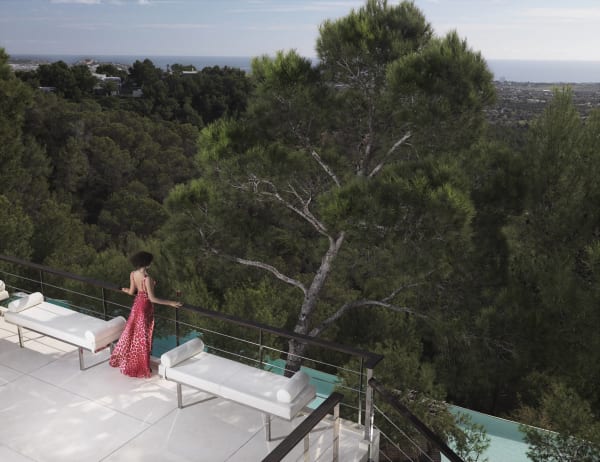 Marc Lagrange, Lady in Red, Ibiza, 2008