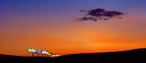 Albert Watson, North Exit 25, Outside Las Vegas, 2001