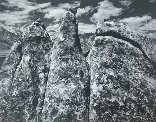 Ansel Easton Adams, Pinnacles, Alabama Hills, Owen Valley, California, 1945